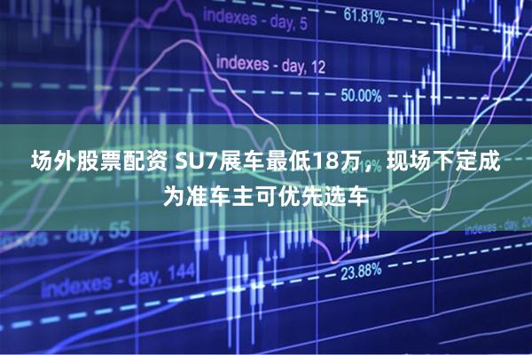 场外股票配资 SU7展车最低18万，现场下定成为准车主可优先选车